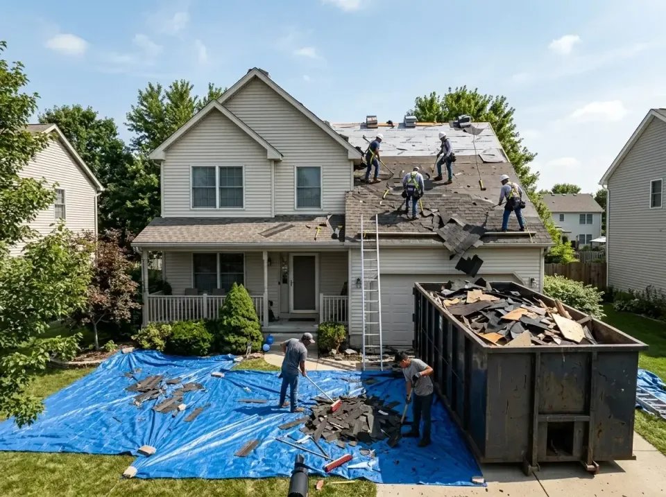 roof-replacement-debris-remova-004 — frequently asked questions, Cheapest Dumpster Rentals in Goshen, AR